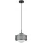 Lampa wisząca 1x40 W czarna PND554561LBK Italux Lomica zdj.1