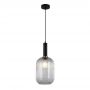 Lampa wisząca 1x40 W czarna PND55881LBKCL Italux Antiola zdj.2