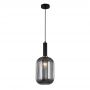 Lampa wisząca 1x40 W czarna PND55881LBKSG Italux Antiola zdj.2