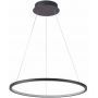 Lampa wisząca 1x38 W czarna PND56135B060RPCBK3KS4KTRDIMM Italux Vinola zdj.1