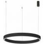 Lampa wisząca 1x40 W czarna PND56215060RPPBK3KS4KTRDIMM Italux Brasco Down zdj.1