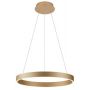 Lampa wisząca 1x60 W złota PND56215D060RPCGD3KS4KTRDIMM Italux Brasco Up Down zdj.1