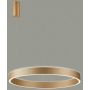 Lampa wisząca 1x60 W złota PND56215D060RPPGD3KS4KTRDIMM Italux Brasco Up Down zdj.2