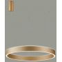 Lampa wisząca 1x80 W złota PND56215D080RPPGD3KS4KTRDIMM Italux Brasco Up Down zdj.2