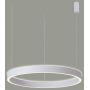 Lampa wisząca 1x100 W biała PND56215D100RPPWH3KS4KTRDIMM Italux Brasco Up Down zdj.2