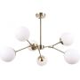 Lampa podsufitowa 6x5 W PND569806C Italux Annes zdj.1