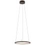 Lampa wisząca 1x26 W biała PND5803826W3K Italux Baret zdj.1