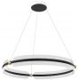 Lampa wisząca 1x53 W czarna PND6273853W3KBKGD Italux Faris zdj.1