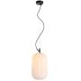 Lampa wisząca 1x60 W czarna PND64536CMBLOPA Italux Rues zdj.1