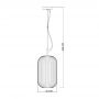 Lampa wisząca 1x60 W czarna PND64536CMBLOPA Italux Rues zdj.2