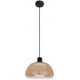 Lampa wisząca 1x7 W bursztynowa PND84638BKAMB Italux Apiro zdj.1
