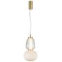 Lampa wisząca 1x18 W złota PND9837418WGD Italux Ersi zdj.1