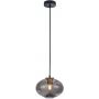 Lampa wisząca 1x40 W czarna-przydymiona-miedź PND1120381BROSG Italux Hatella zdj.1