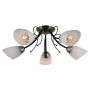 Lampa podsufitowa 5x40 W czarna PND67065 Italux Cristina zdj.2