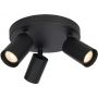 Lampa podsufitowa 3x10 W czarna SPL234363RBK Italux Nesto zdj.1