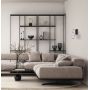 Kinkiet 1x6 W czarny WL343751BK Italux Alani zdj.3