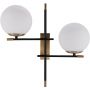 Kinkiet 2x5 W czarny WL436602 Italux Stelia zdj.1