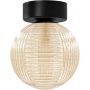 Lampa podsufitowa 1x10 W czarna-bursztynowa K5686 Kaja Giro zdj.1