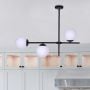 Lampa podsufitowa 3x40 W biała-czarna K4735 Kaja Vuelta zdj.4