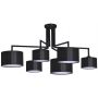 Lampa podsufitowa 6x60 W czarny K4321 Kaja Simone Black zdj.1