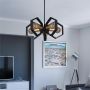 Lampa podsufitowa 5x60 W czarny K4724 Kaja Honey zdj.4