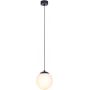 Lampa wisząca 1x40 W biała-czarna K4921 Kaja Savoy zdj.4