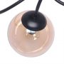 Lampa podsufitowa 3x40 W czarna-bursztynowa K5126 Kaja Floro zdj.3