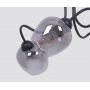 Lampa podsufitowa 3x60 W czarna K5195 Kaja Sara zdj.3