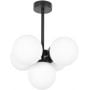 Lampa podsufitowa 5x10 W biała-czarna K5361 Kaja Inez zdj.1