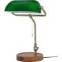 Lampa stołowa 1x15 W zielona KMT208 Kaja Bank zdj.1