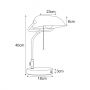 Lampa stołowa 1x15 W zielona KMT208 Kaja Bank zdj.2