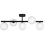 Lampa podsufitowa 5x10 W biała-czarna K5859 Kaja Filo zdj.1