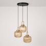 Lampa wisząca 3x15 W czarna-patyna-bursztynowa K5897 Kaja Aria zdj.2