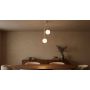 Lampa podsufitowa 2x10 W biała-beżowa K6025 Kaja Pike zdj.3