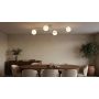 Lampa podsufitowa 4x10 W biała-beżowa K6026 Kaja Pike zdj.4