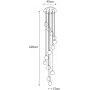 Lampa wisząca powyżej 6x10 W biała-czarna KP29 Kaja Aspen zdj.2