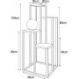 Lampa stojąca 1x40 W biała KS17 Kaja Kaja Home zdj.2