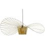 Lampa wisząca 1x40 W czarna DW8098MGOLD King Home Capello zdj.3