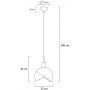 Lampa wisząca MD101601250 King Home Globo zdj.2