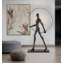 Lampa stojąca 1x62 W czarna XCF0211L Moosee Human zdj.6