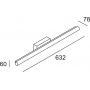 Kinkiet 05639621M1 Leds C4 Toilet Slim zdj.2