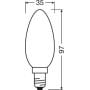 Żarówka LED 1x6 W 2700 K e14 4058075435513 Osram Retrofit Classic B zdj.2