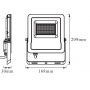 Naświetlacz 4058075474642 Ledvance Smart+ WiFi Flood zdj.2