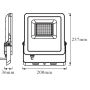 Naświetlacz 4058075474666 Ledvance Smart+ WiFi Flood zdj.2