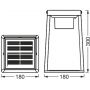 Lampa solarna stojąca 1x2.5 W czarny 4058075763760 Ledvance Smart+ Solar Table Frame Multicolor zdj.2