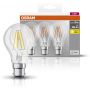 Żarówki LED Multipack 3x6.5 W 2700 K b22d 4058075819498 Osram LED Lamps zdj.1