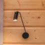 Kinkiet 1x35 W czarny LP170011WLBK Light Prestige Futuro zdj.4