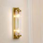 Kinkiet 2x40 W przezroczysty-złoty LP29601WGD Light Prestige Lorenzo zdj.4