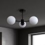Lampa podsufitowa 3x40 W biały LP13453PBK Light Prestige Roma zdj.3