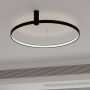 Lampa podsufitowa 1x35 W czarna LP9091CSBKCCT Light Prestige Ring zdj.5